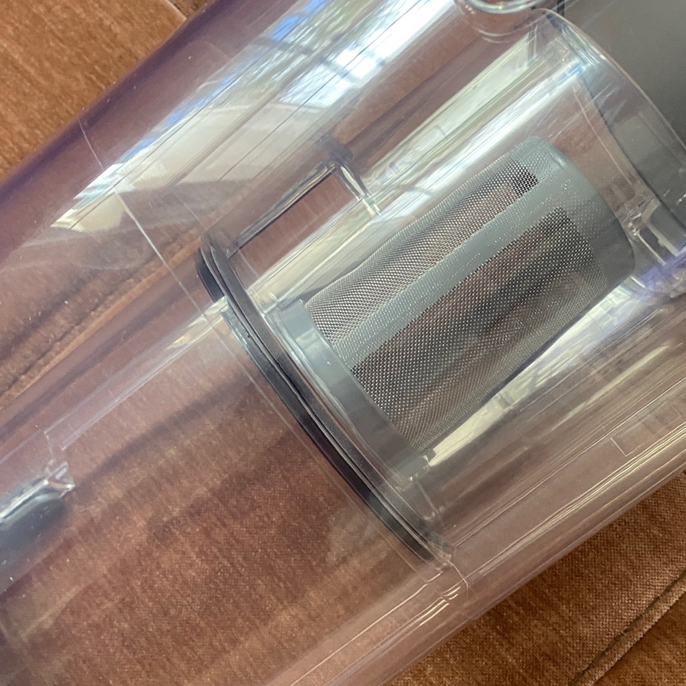 Shark Red & Clear Vacuum Dust Cup Canister - Picture 3 of 9